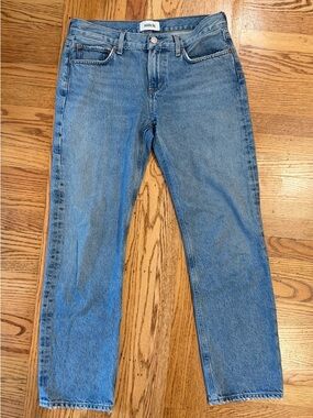 Agolde Amber Low Rise Straight Leg Jean in size 27
